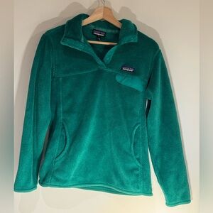 Patagonia Turquoise Fleece Pullover